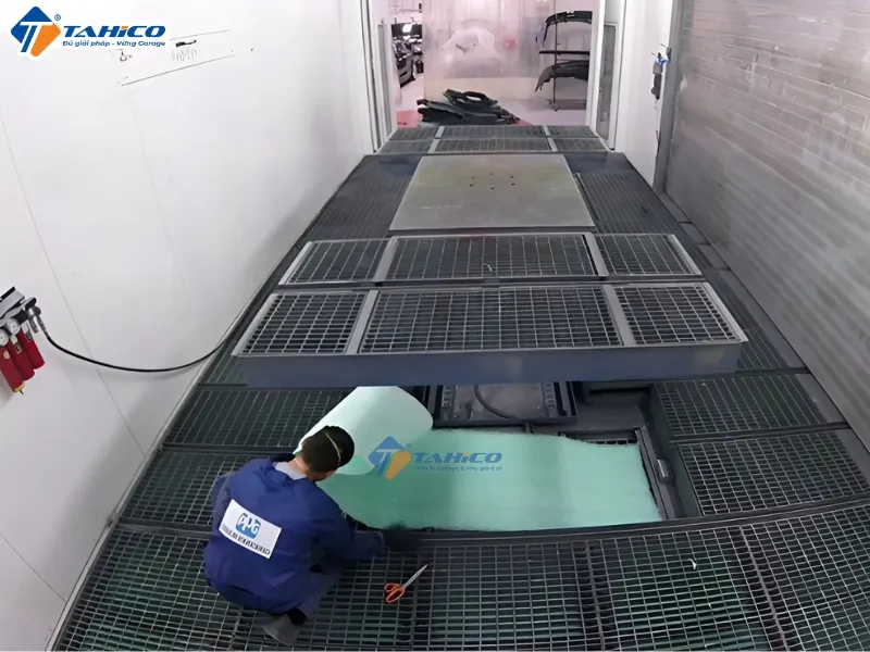 Dịch vụ vệ sinh thay lọc phòng sơn