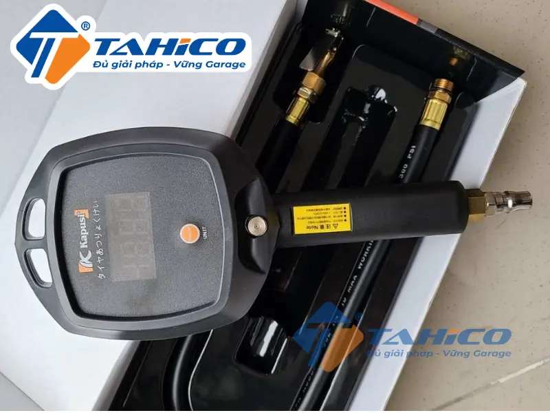 Đồng hồ bơm lốp điện tử cao cấp Kapusi K-1094