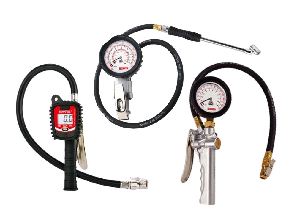Đồng hồ bơm lốp Toptul Jeal 3 chức năng Jeal160A, 200A, 220B