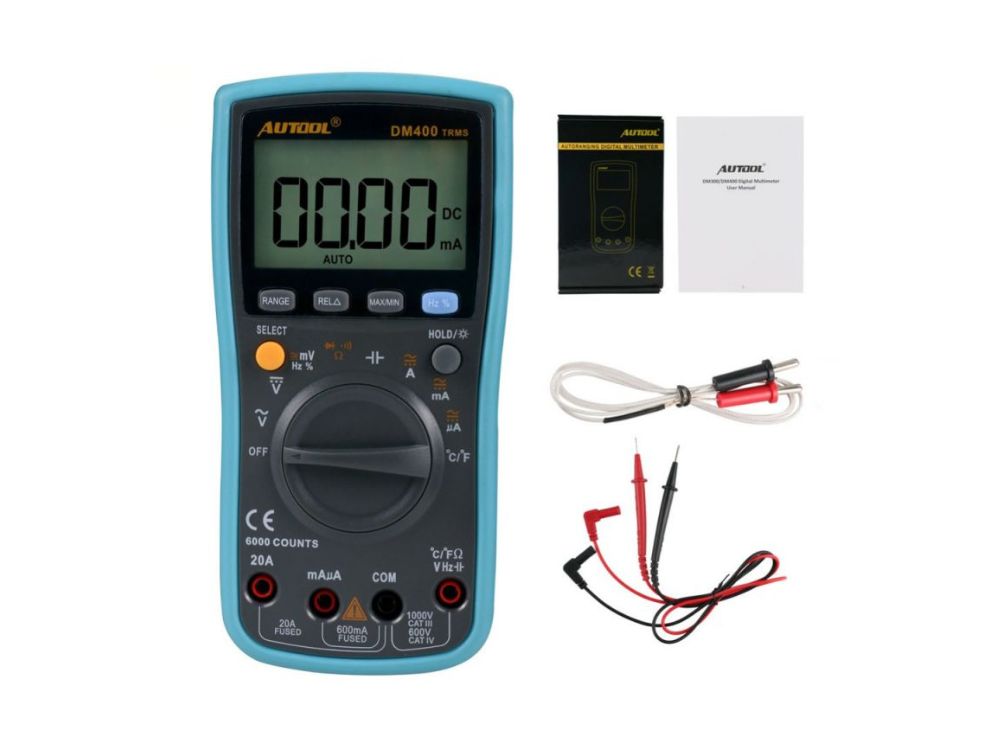 Đặc điểm đồng hồ đo vạn năng kỹ thuật số Autool DM400