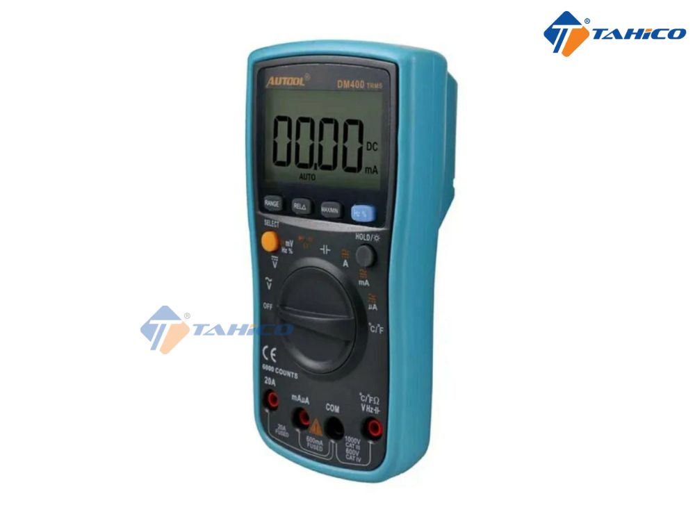 Đồng hồ đo vạn năng kỹ thuật số Autool DM400 | Điện 1000V DC