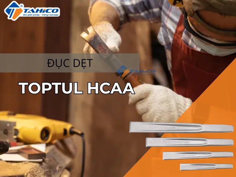 Hình ảnh sản phẩm Đục dẹt Toptul HCAA Series