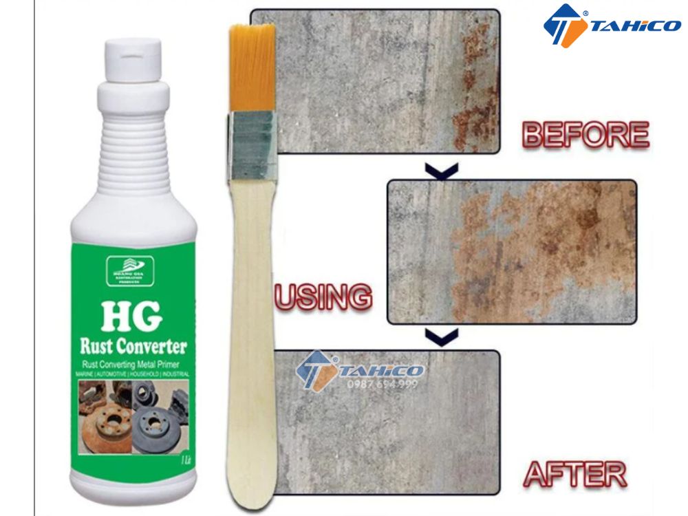 Dung dịch biến đổi rỉ sắt HG Rust Converter 1 – 2 lít