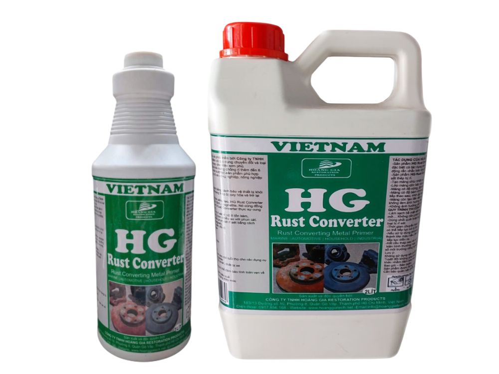 Dung dịch biến đổi rỉ sắt HG Rust Converter | 1 lít, 2 lít