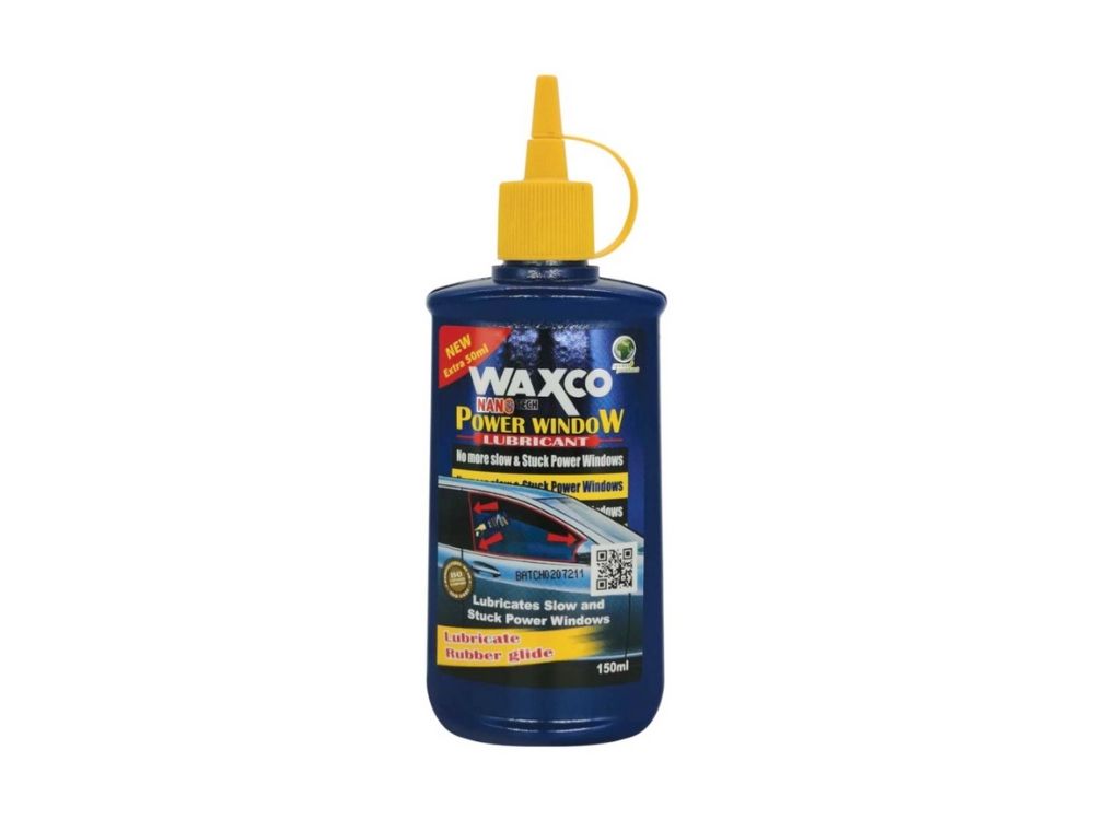 Dung dịch bôi trơn gioăng kính Waxco Power Window 150ml