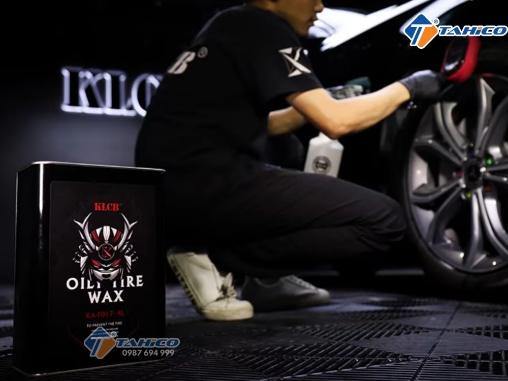 Dung dịch bóng lốp KLCB Oily Tire Wax KA-F017 4 lít