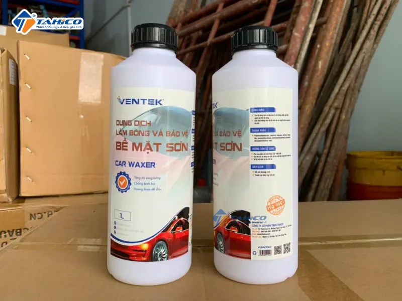 Dung dịch bóng sơn và bảo vệ thân xe Ventek 1 lít
