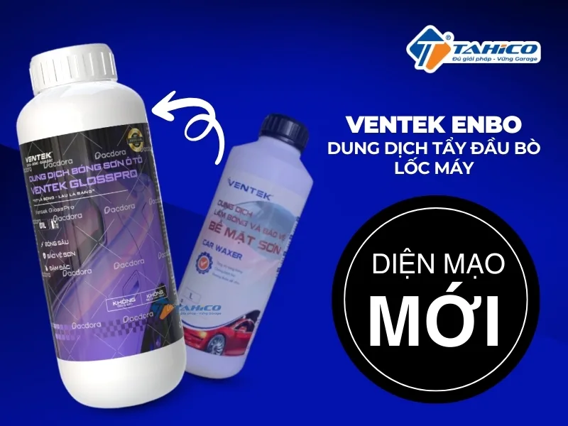 Dung dịch bóng sơn và bảo vệ thân xe Ventek GlossPro