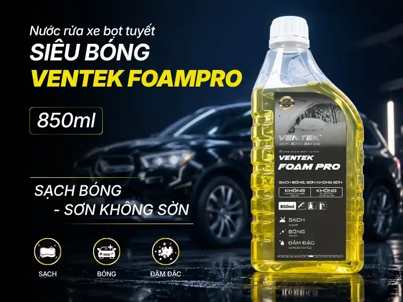 Đặc điểm tính năng bọt tuyết siêu bóng FoamPro