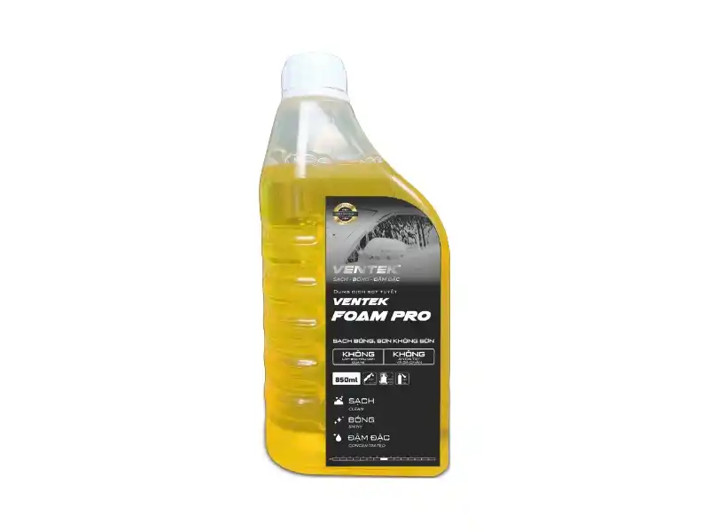 Dung dịch bọt tuyết siêu bóng Ventek FoamPro
