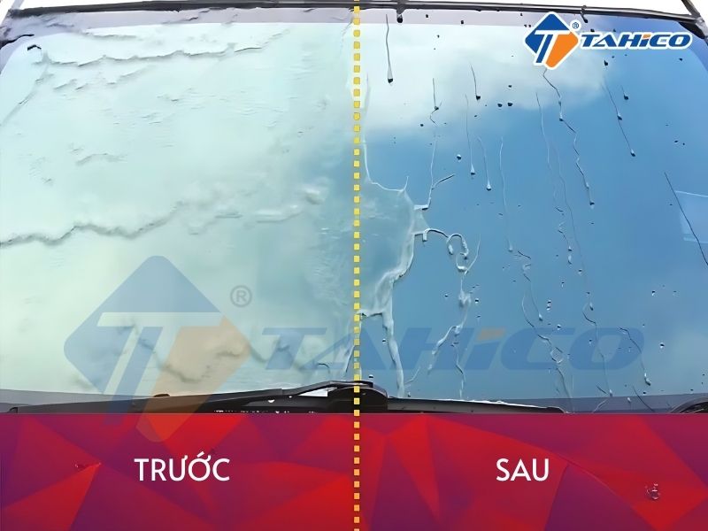 Dung dịch chống bám nước kính xe 3M Glass Coat Windshield loại bỏ hiệu quả các vết bẩn trên kính xe