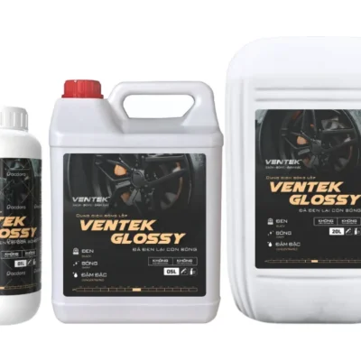 Dung dịch đen bóng vỏ lốp siêu đậm đặc Ventek Glossy