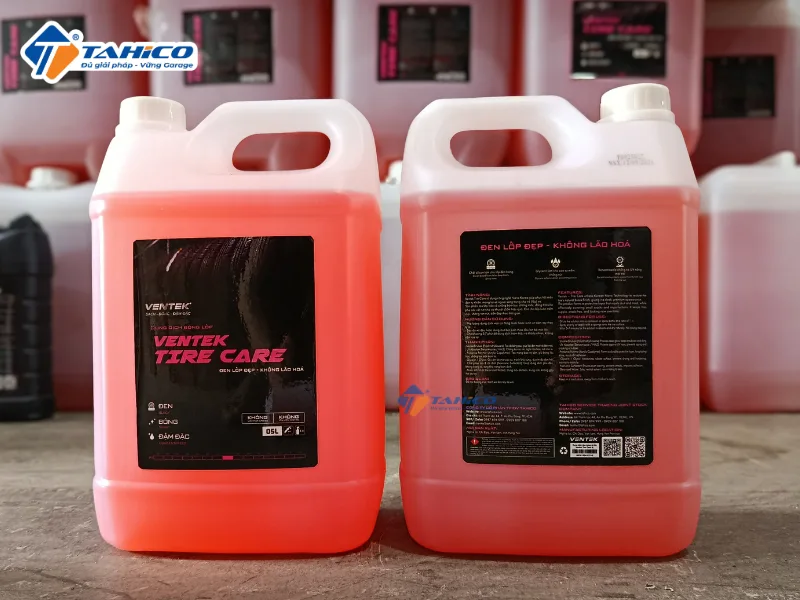 Dung Dịch Đen Bóng Vỏ Lốp Ventek Tire Care Hiệu Quả – TAHICO