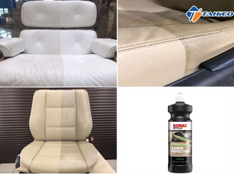Dung dịch dưỡng ghế da ô tô Sonax Leather Care 1 lít