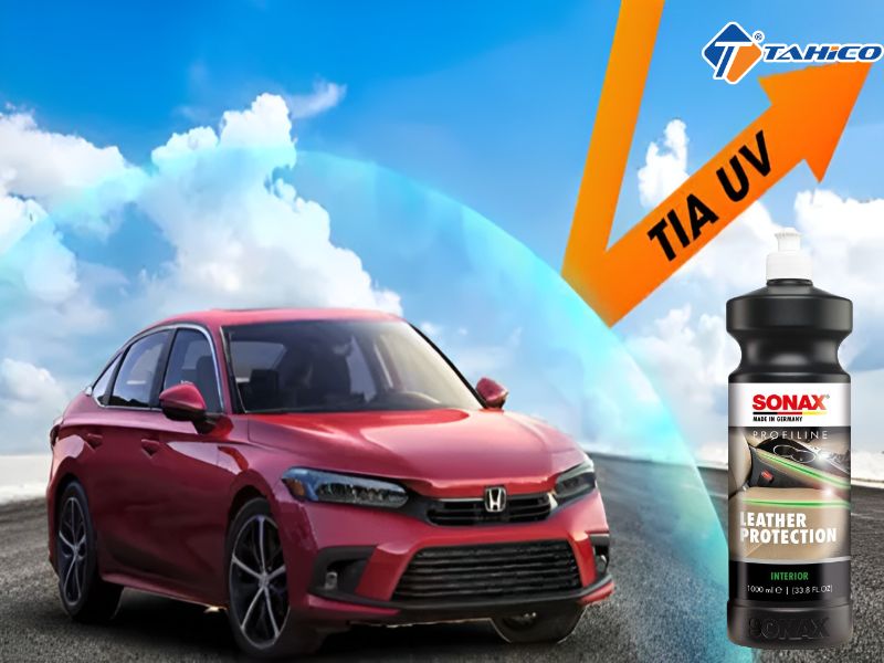 Dung dịch dưỡng ghế da ô tô Sonax Leather Care 1 lít