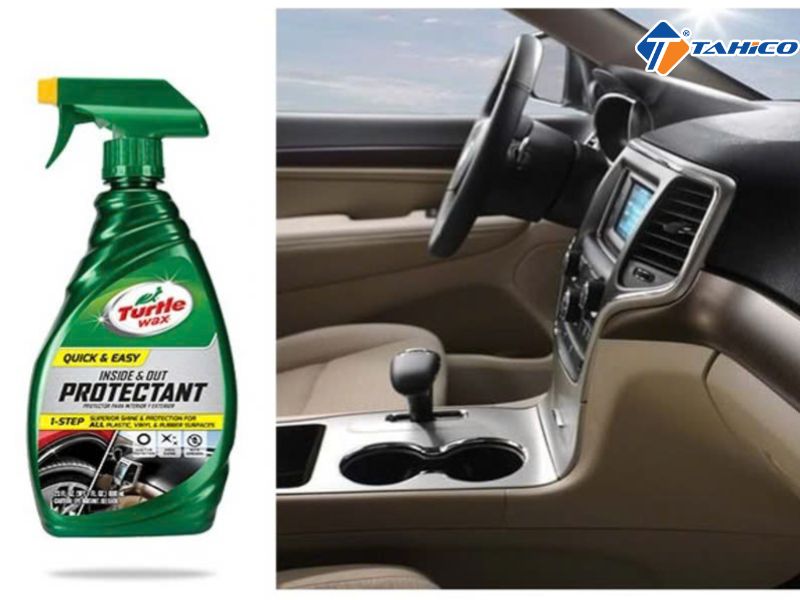 Dung dịch dưỡng nhựa, cao su Turtle Wax 680ml