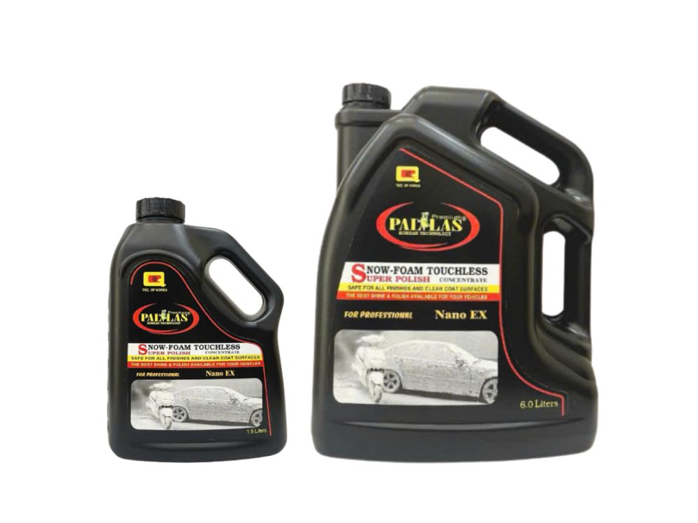 Dung dịch không chạm siêu bóng Pallas Nano EX | 1,5 lít; 6 lít
