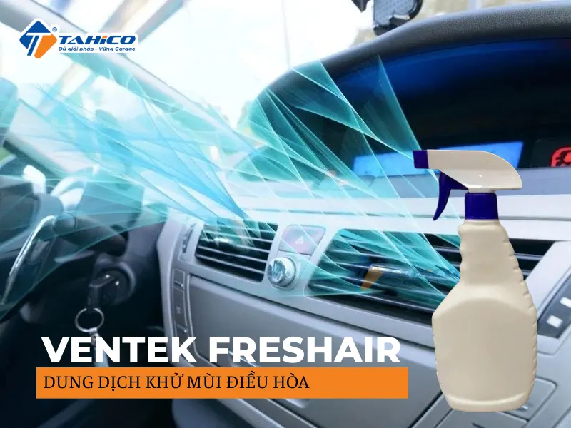 Dung dịch khử mùi điều hòa Ventek FreshAir