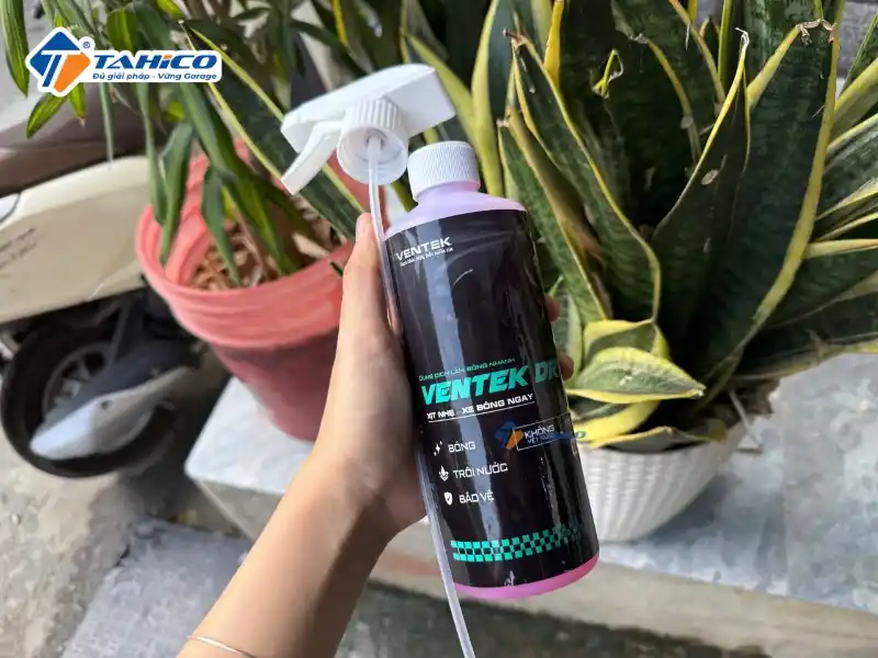 Dung dịch làm bóng nhanh Ventek DryX 500ml