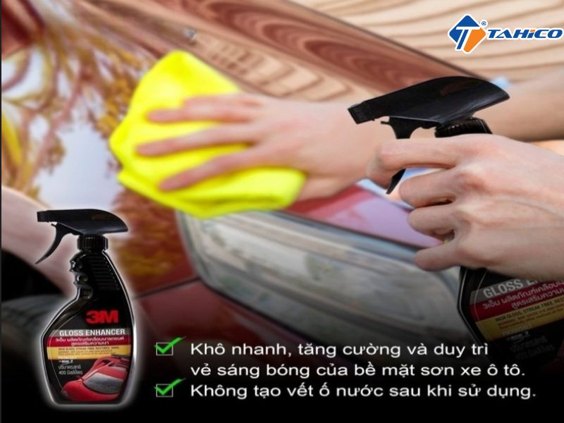 Dung dịch làm bóng sơn xe 3M Gloss Enhancer 400ml