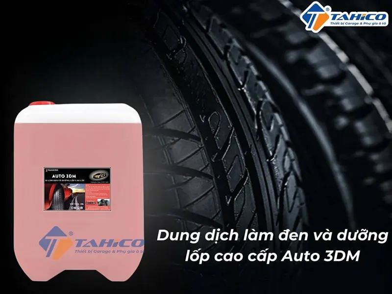 Dung dịch làm đen và dưỡng lốp cao cấp Auto 3DM