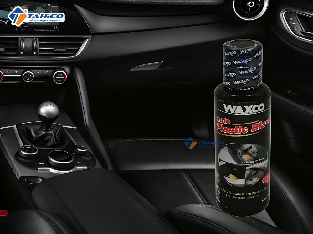 Làm đen nhựa Waxco Auto Plastic Black