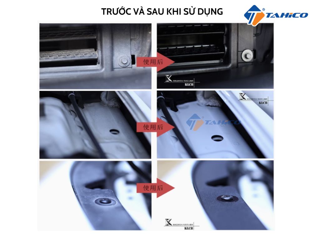 Trước và sau khi sử dụng
