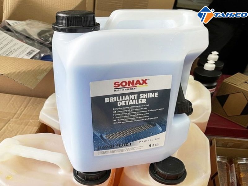 Dung dịch lau bóng nhanh sơn xe Sonax 5 lít