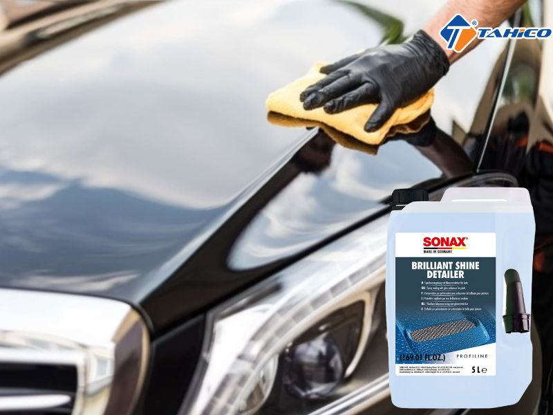 Dung dịch lau bóng nhanh sơn xe Sonax 5 lít