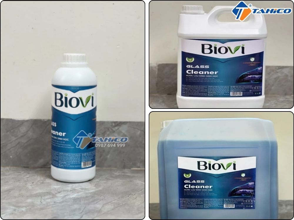 Dung dịch lau kính cô đặc Biovi Glass Cleaner