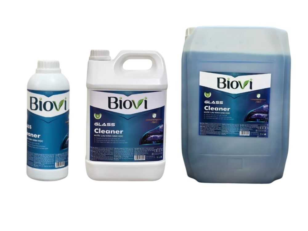 Dung dịch lau kính cô đặc Biovi Glass Cleaner