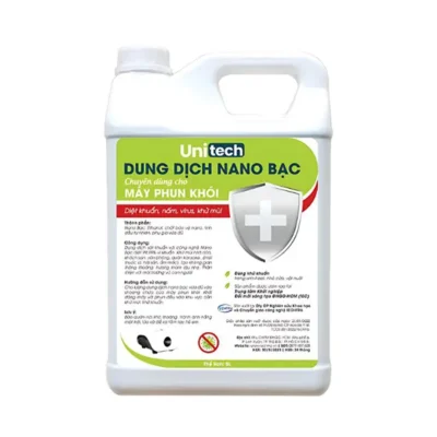 Dung dịch nano bạc chuyên dùng cho máy tạo khói Unitech 5 lít