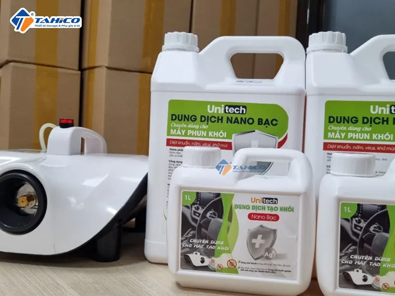 Dung dịch nano bạc chuyên dùng cho máy tạo khói Unitech 5L