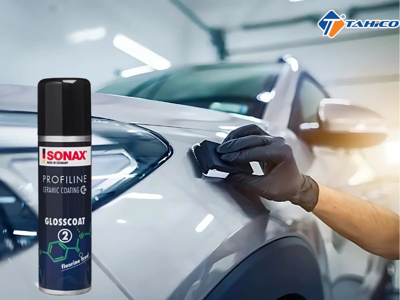 Dung dịch phủ bóng Ceramic Sonax CC36 | Base Coat 1, Gloss Coat 2