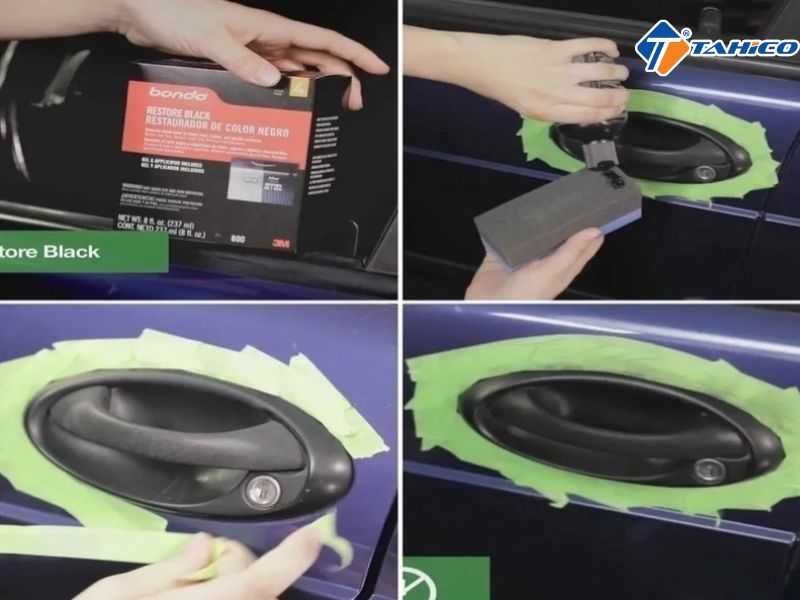 Phục hồi nhựa đen 3M Bondo Restore Black 0800 237ml