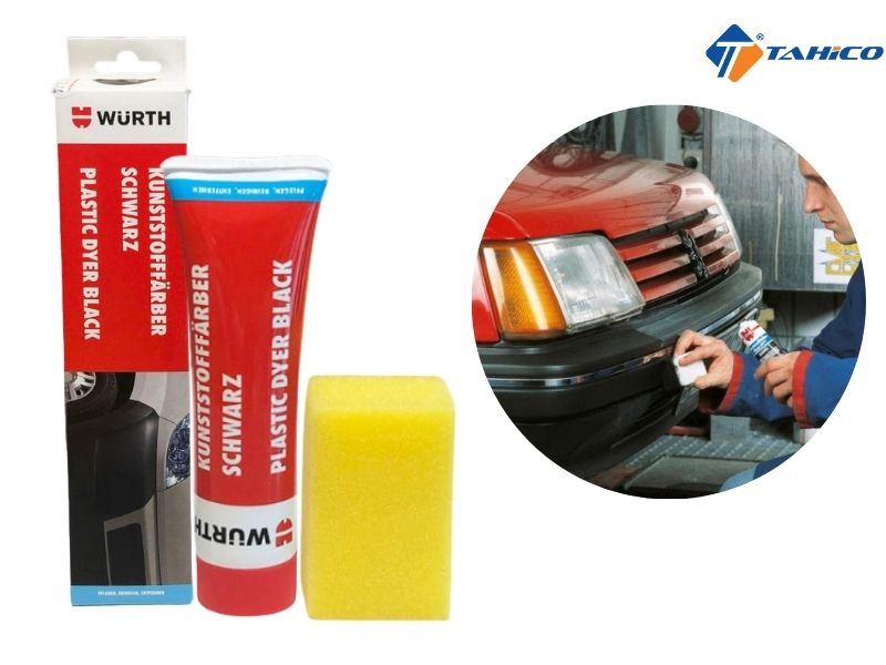Phục hồi nhựa đen Wurth Plastic Dyer 75ml