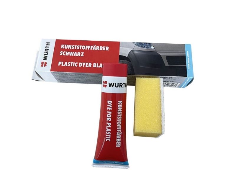 Phục hồi nhựa đen Wurth Plastic Dyer 75ml