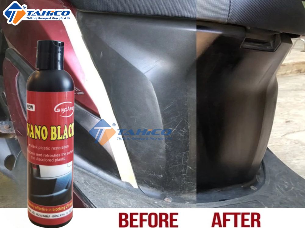 Dung dịch phục hồi nhựa đen Socare Nano Black 200ml
