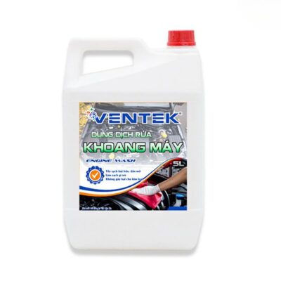 Dung dịch rửa khoang máy ô tô Ventek 5 lít