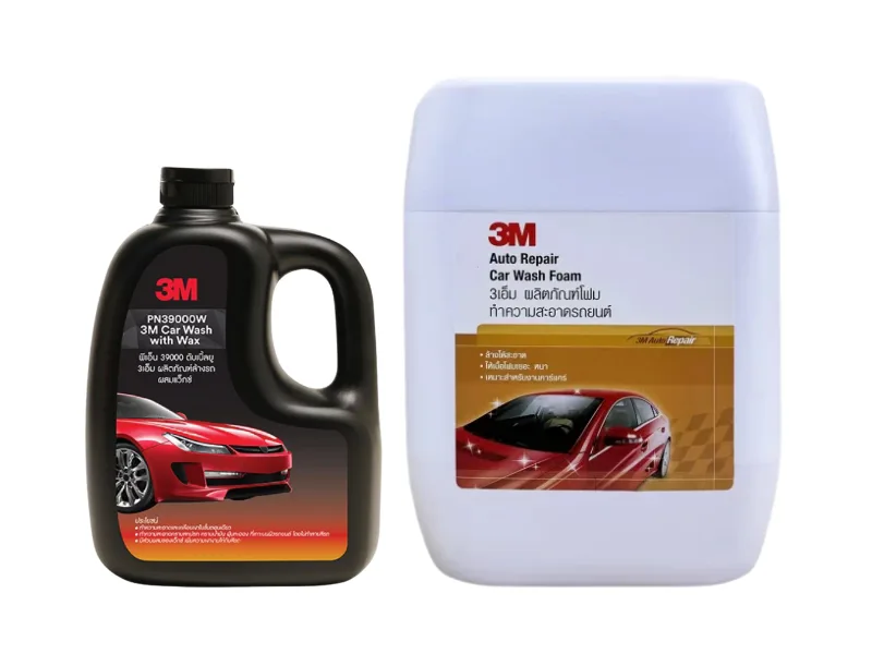 Dung dịch rửa xe bọt tuyết 3M phủ bóng sơn 2in1