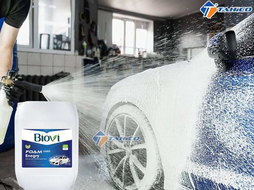 Dung dịch rửa xe bọt tuyết Biovi Foam Enegry