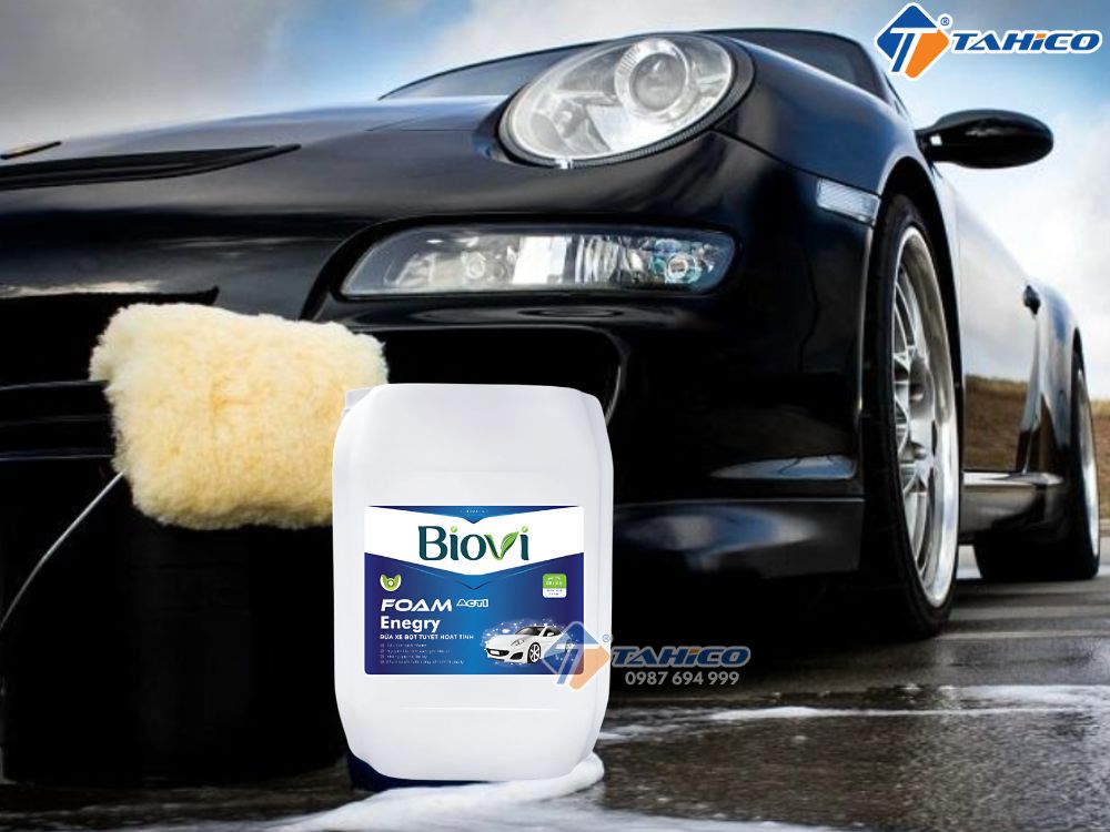 Dung dịch rửa xe bọt tuyết Biovi Foam Enegry