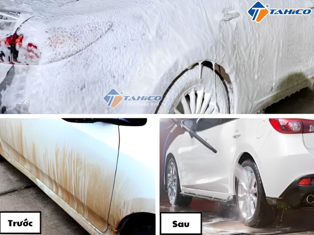 Dung dịch rửa xe bọt tuyết Biovi Foam Enegry