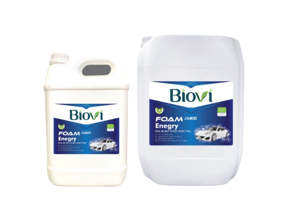 Dung dịch rửa xe bọt tuyết Biovi Foam Enegry