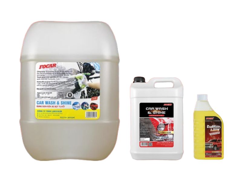 Dung dịch rửa xe bọt tuyết Car Wash Shine FC101