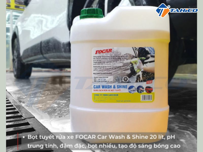 Dung dịch rửa xe bọt tuyết Car Wash Shine FC101