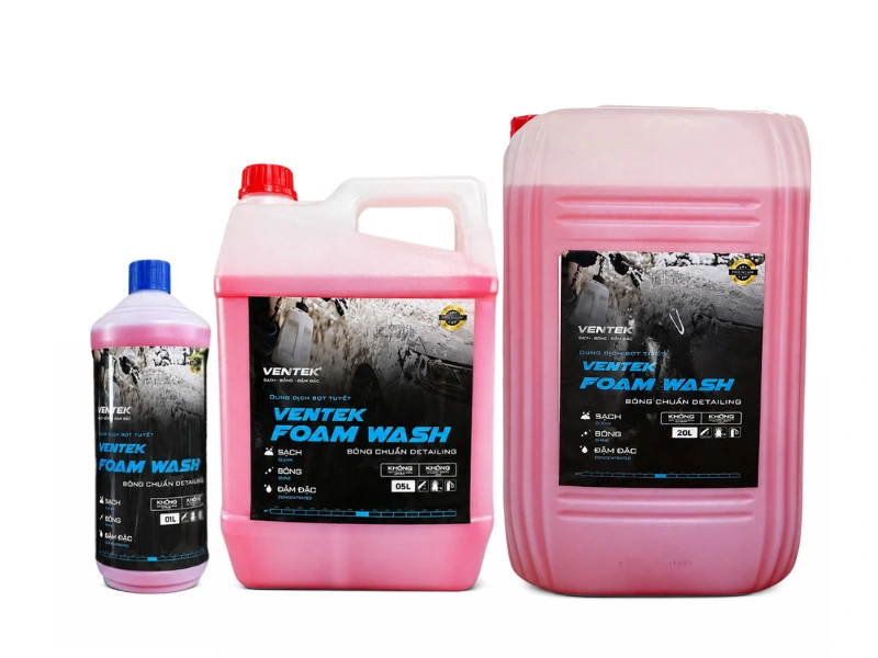 Dung dịch rửa xe bọt tuyết Foam Wash Ventek