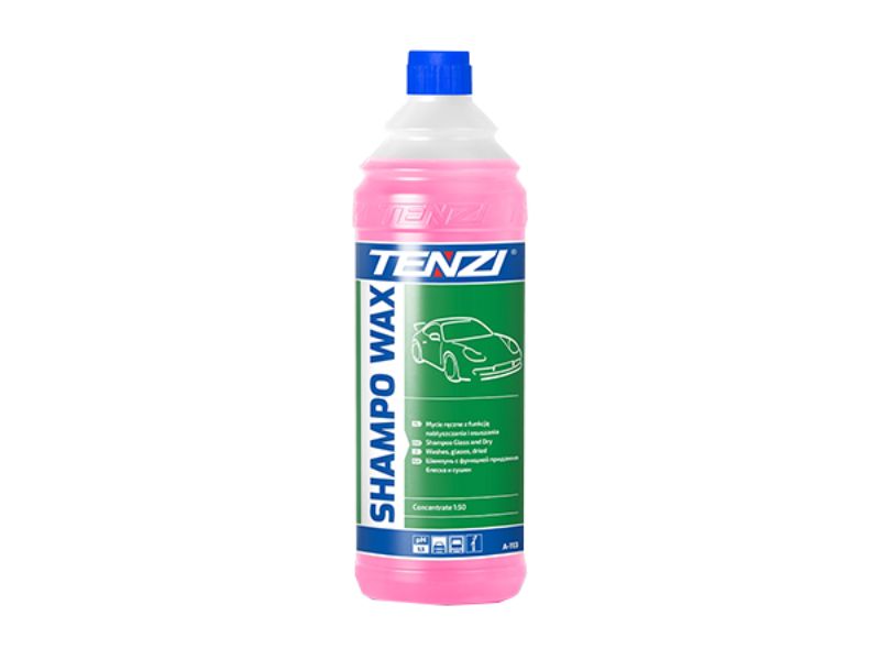 Dung dịch rửa xe bọt tuyết Tenzi Shampoo Wax 1 lít