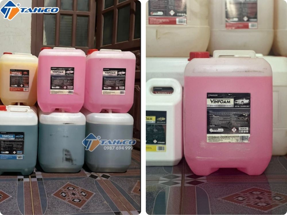 Dung dịch rửa xe bọt tuyết VINFOAM 20 lít