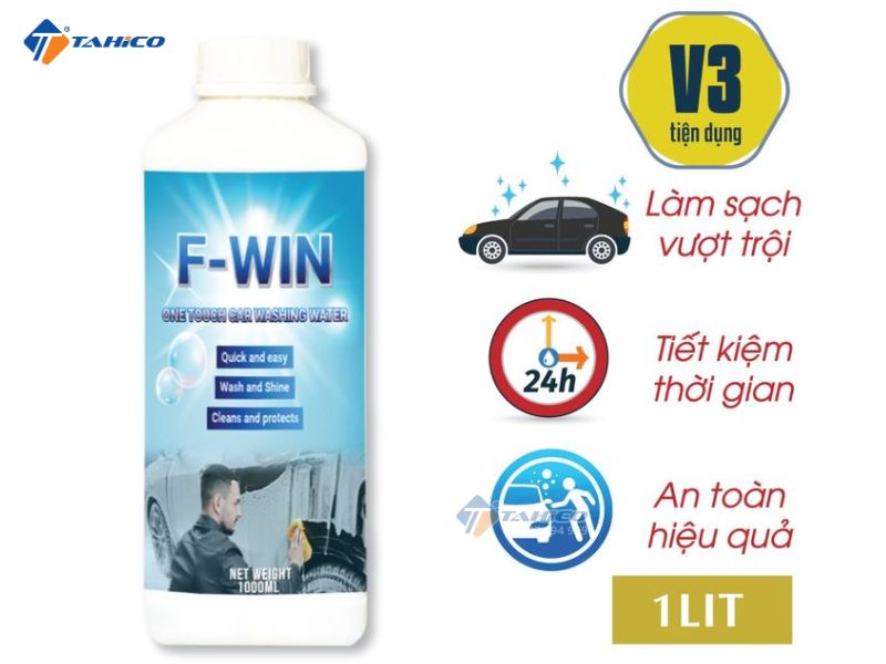 Đặc điểm tính năng của dung dịch rửa xe không chạm F-Win
